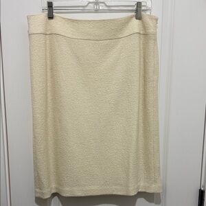 Banana Republic Cream Skirt